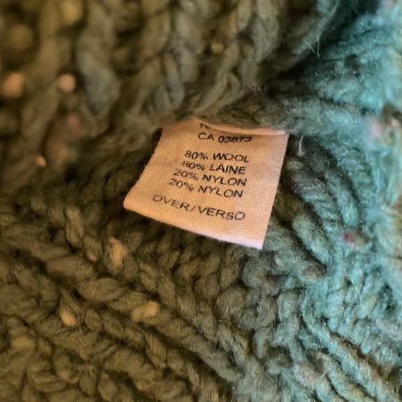 Wool Blend Cable Knit Collared Sweater - Picture 4 of 4